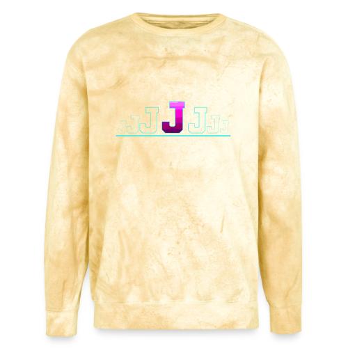 Letter J – Capital Varsity Alphabet Monogram - Unisex Colorblast Crewneck Sweatshirt
