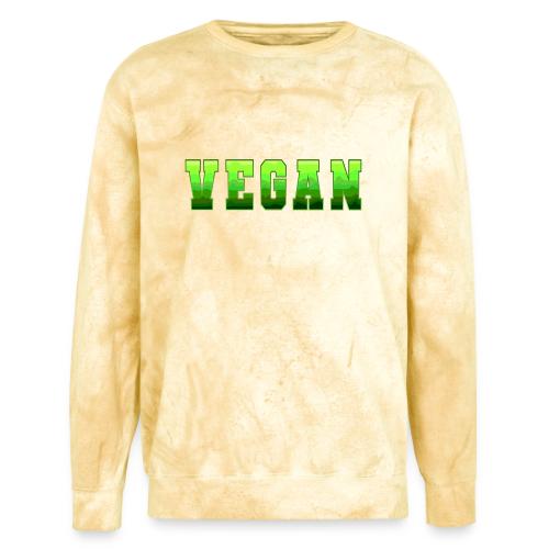 Green Wave Vegan - Unisex Colorblast Crewneck Sweatshirt