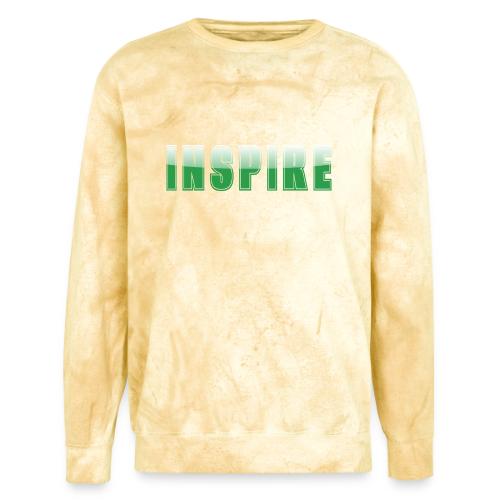 Inspire Word Art Design - Unisex Colorblast Crewneck Sweatshirt