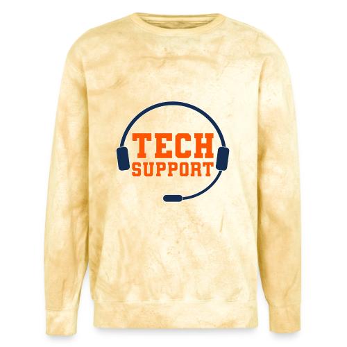 Tech Support Mode On - Unisex Colorblast Crewneck Sweatshirt