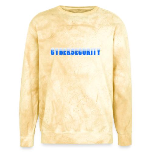 Cybersecurity Word Art Design - Unisex Colorblast Crewneck Sweatshirt
