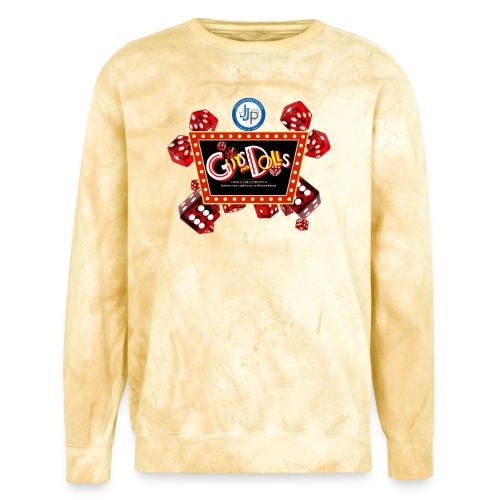 Guys and Dolls Show Merch - Unisex Colorblast Crewneck Sweatshirt