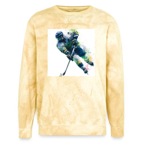 Hockey: Frozen Motion - Unisex Colorblast Crewneck Sweatshirt