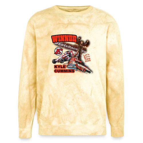 Kyle Cummins #LetsRaceTwo Winner - Unisex Colorblast Crewneck Sweatshirt
