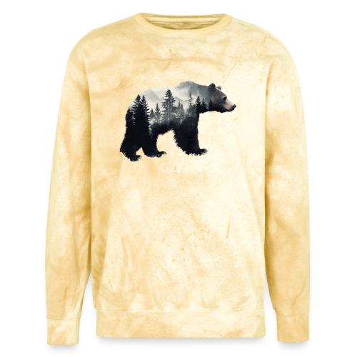 Forest Within the Bear - Unisex Colorblast Crewneck Sweatshirt