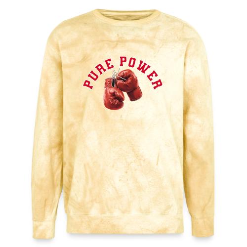 Boxing: Pure Power Punch - Unisex Colorblast Crewneck Sweatshirt