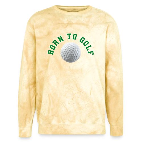 Born to Golf - Unisex Colorblast Crewneck Sweatshirt