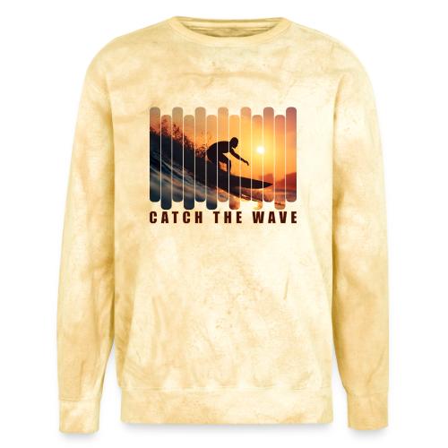 Surfing: Catch the Wave - Unisex Colorblast Crewneck Sweatshirt