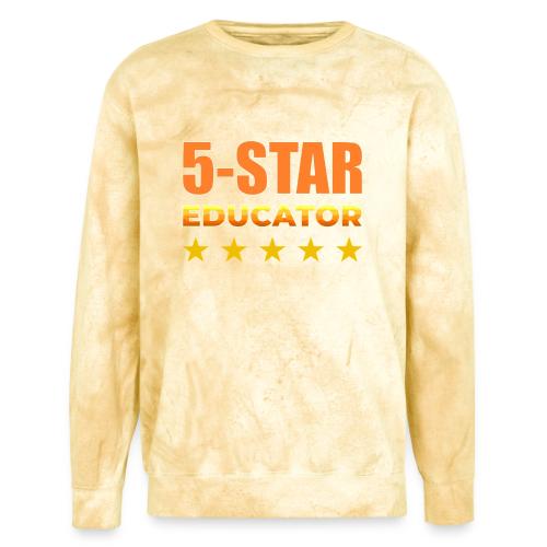 Five-Star Educator - Unisex Colorblast Crewneck Sweatshirt