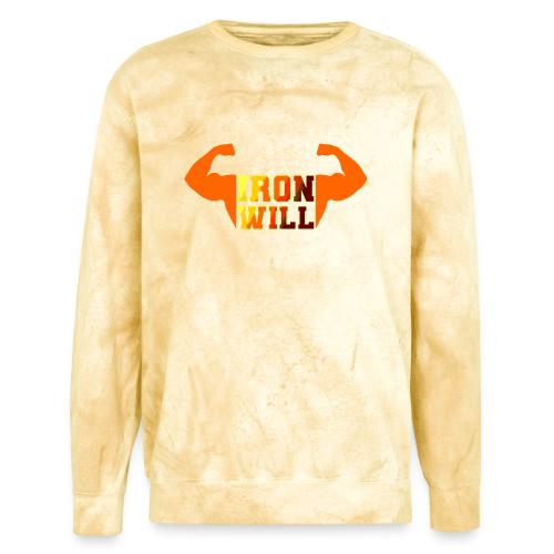 Bodybuilding: Iron Will Power - Unisex Colorblast Crewneck Sweatshirt