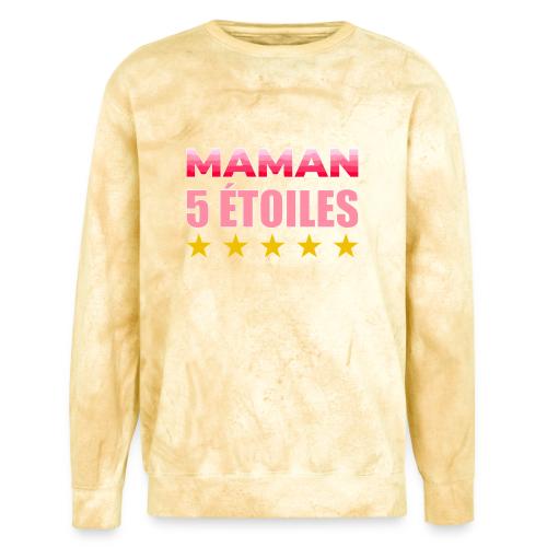 Five Star Mom - Unisex Colorblast Crewneck Sweatshirt
