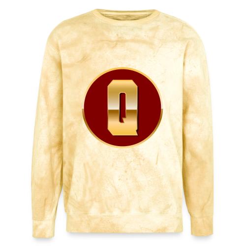 Letter Q – Capital Varsity Alphabet Monogram - Unisex Colorblast Crewneck Sweatshirt