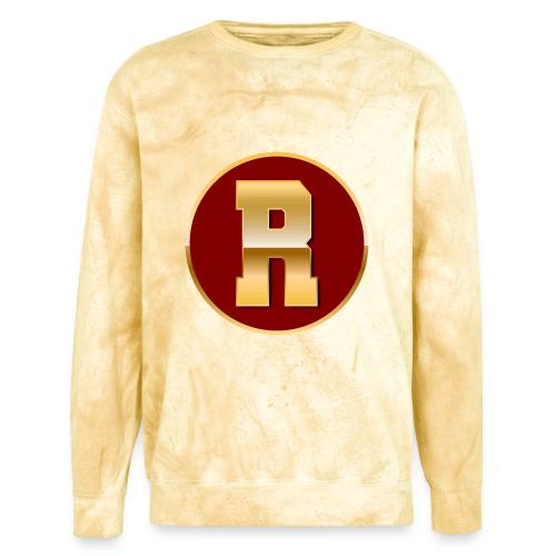 Letter R – Capital Varsity Alphabet Monogram - Unisex Colorblast Crewneck Sweatshirt