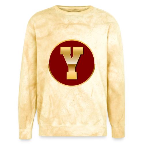 Letter Y – Capital Varsity Alphabet Monogram - Unisex Colorblast Crewneck Sweatshirt