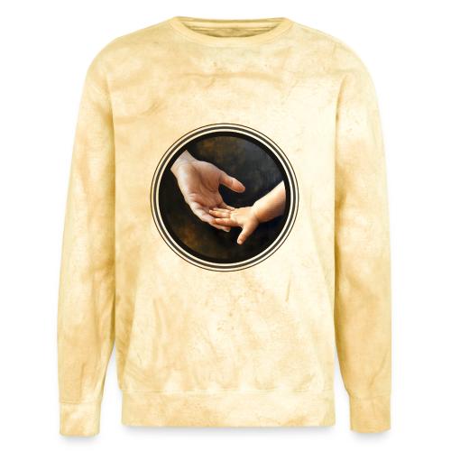 Hand in hand - Unisex Colorblast Crewneck Sweatshirt