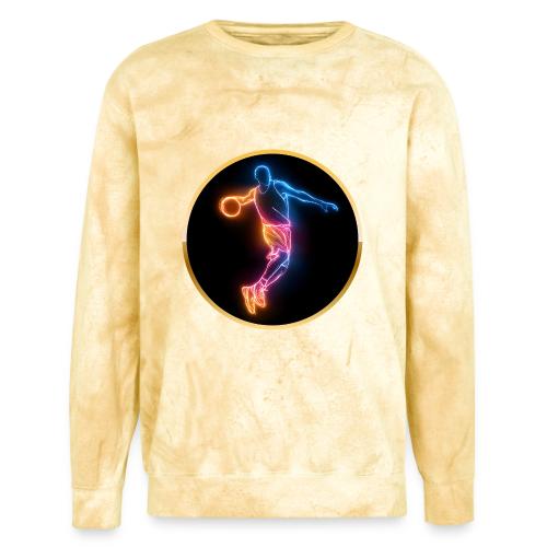 Basketball: Slam Dunk Afterglow - Unisex Colorblast Crewneck Sweatshirt