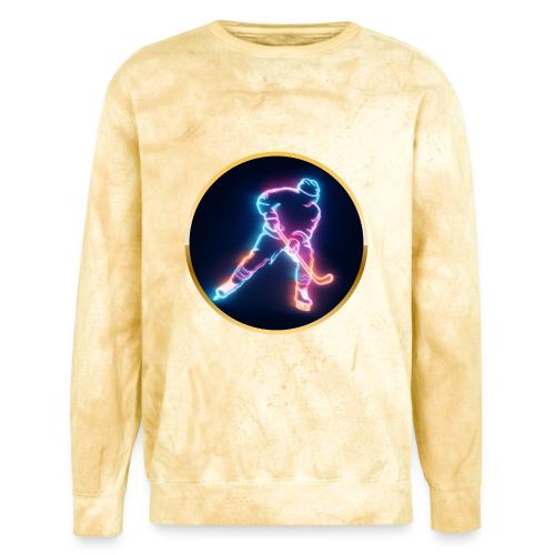 Golden Neon Hockey - Unisex Colorblast Crewneck Sweatshirt