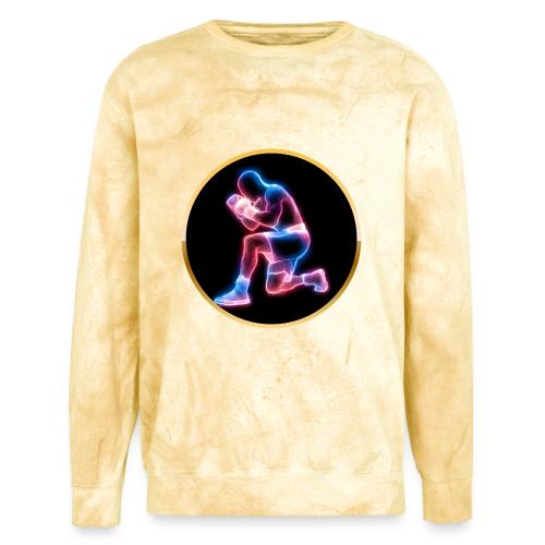 Neon Boxing Focus - Unisex Colorblast Crewneck Sweatshirt