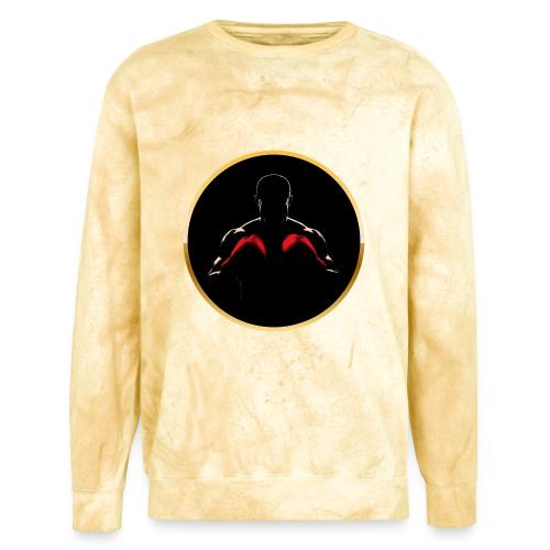 Boxing: Gold Core Muscle - Unisex Colorblast Crewneck Sweatshirt