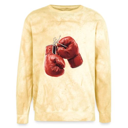 Boxing: Hanging Gloves Icon - Unisex Colorblast Crewneck Sweatshirt
