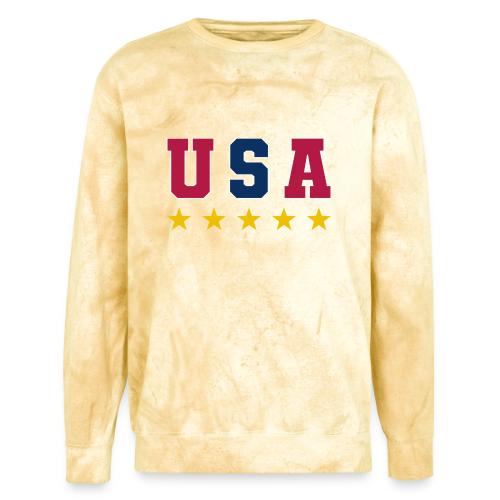 USA Varsity Stars - Unisex Colorblast Crewneck Sweatshirt