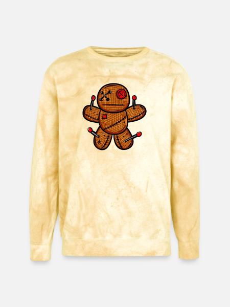 dolls - Unisex Colorblast Crewneck Sweatshirt - citrine