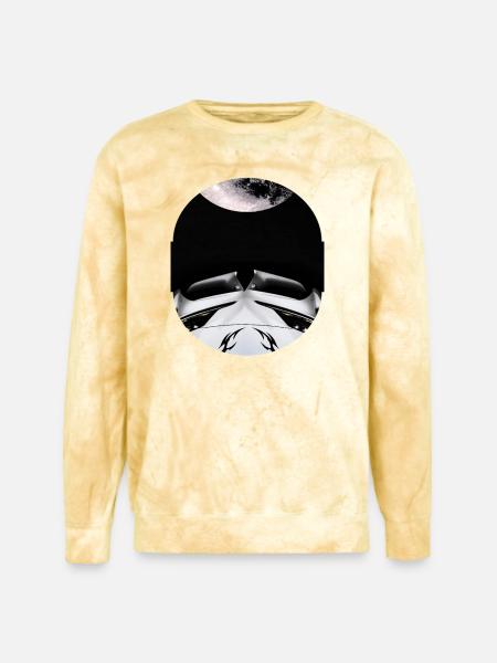 Moonlit Carfront Noir - Unisex Colorblast Crewneck Sweatshirt - citrine