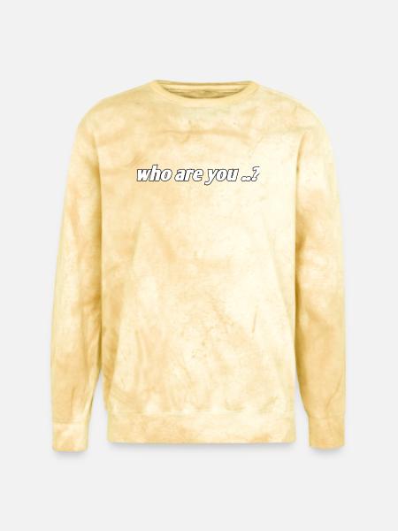 Unique product - Unisex Colorblast Crewneck Sweatshirt - citrine