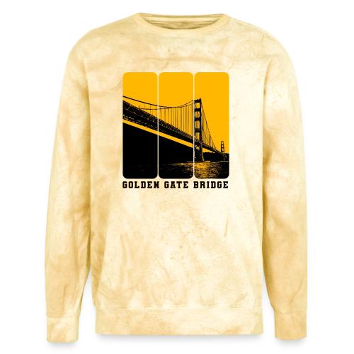 Golden Gate Bold Icon - Unisex Colorblast Crewneck Sweatshirt