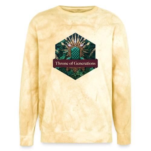 Women’s Day Vine Throne T Shirt, Gift for Grandma - Unisex Colorblast Crewneck Sweatshirt