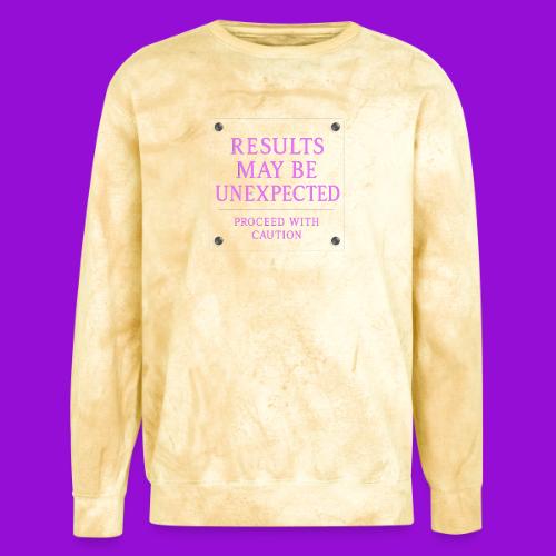 Results - Neon Purple - Unisex Colorblast Crewneck Sweatshirt