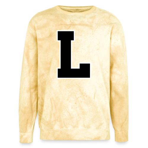 Varsity Letter L Athletic Monogram - Unisex Colorblast Crewneck Sweatshirt