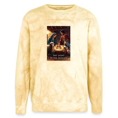 Nativity Manger T-Shirt - Unisex Colorblast Crewneck Sweatshirt