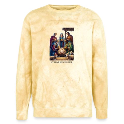 Three Wise Men T-Shirt - Unisex Colorblast Crewneck Sweatshirt