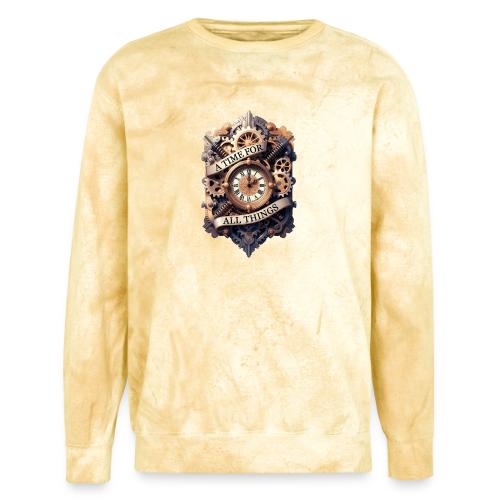 Ornate Clockwork T-Shirt - Unisex Colorblast Crewneck Sweatshirt