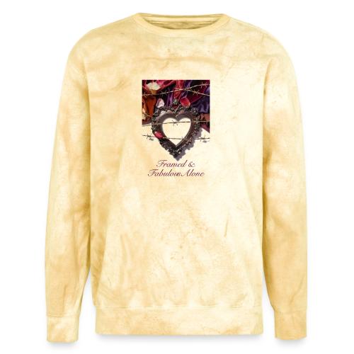 Framed & Fabulous Alone T-Shirt - Unisex Colorblast Crewneck Sweatshirt