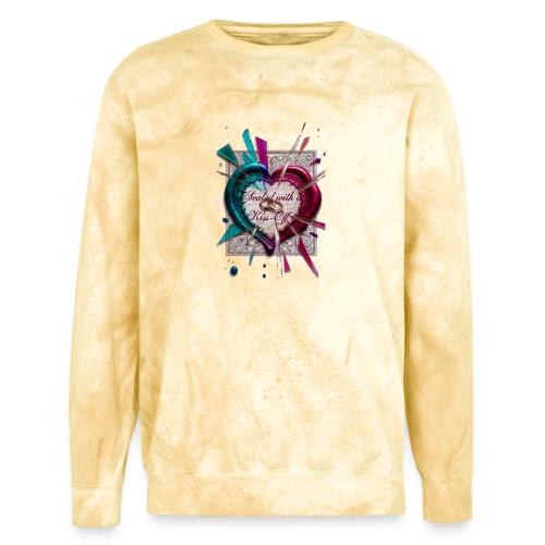 Sealed with a Kiss-Off T-Shirt - Unisex Colorblast Crewneck Sweatshirt
