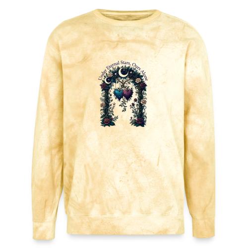 Under Eternal Stars Ours Alone Arbor Gifts T-Shirt - Unisex Colorblast Crewneck Sweatshirt