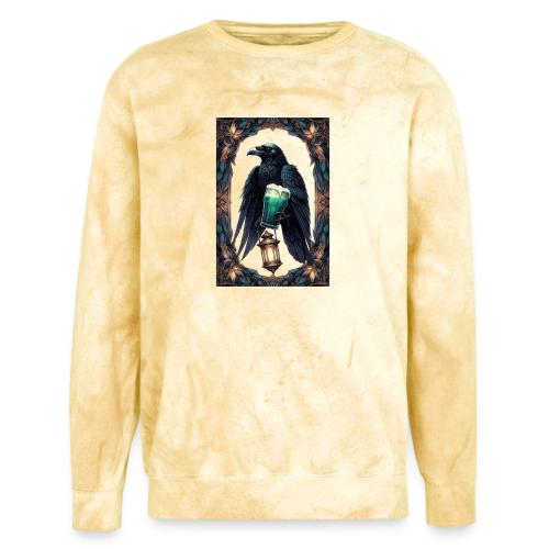 Pint of No Regrets Just Shenanigans Raven T-Shirt - Unisex Colorblast Crewneck Sweatshirt