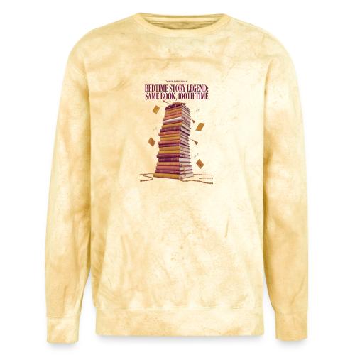 Bedtime Story Legend T Shirt - Unisex Colorblast Crewneck Sweatshirt
