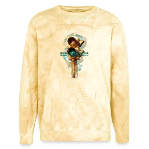 Traffic Light Whisperer T Shirt - Unisex Colorblast Crewneck Sweatshirt