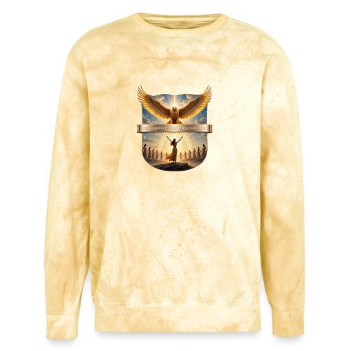 Women’s Day Eagle Matriarch T Shirt,, Gift for Mom - Unisex Colorblast Crewneck Sweatshirt