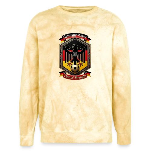 Germany Eagle Power T-Shirt, Flag Pride Gift - Unisex Colorblast Crewneck Sweatshirt