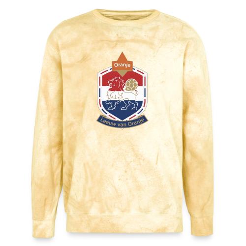 Netherlands Lion Crest T-Shirt, Dutch Badge Gift - Unisex Colorblast Crewneck Sweatshirt