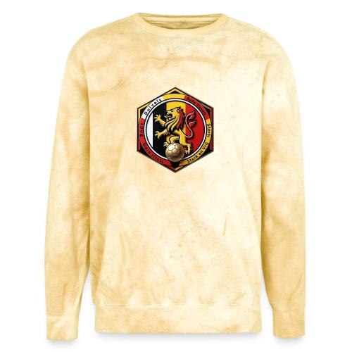 Belgium Lion Valor T-Shirt, Belgian Pride Gift - Unisex Colorblast Crewneck Sweatshirt