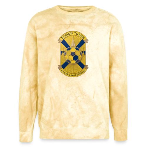 Riyadh Tower T Shirt, Football City Pride Gift - Unisex Colorblast Crewneck Sweatshirt