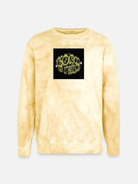 Champ Neon Glow - Unisex Colorblast Crewneck Sweatshirt - citrine