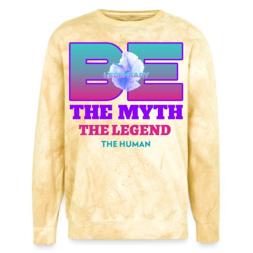 Be Legendary - Unisex Colorblast Crewneck Sweatshirt