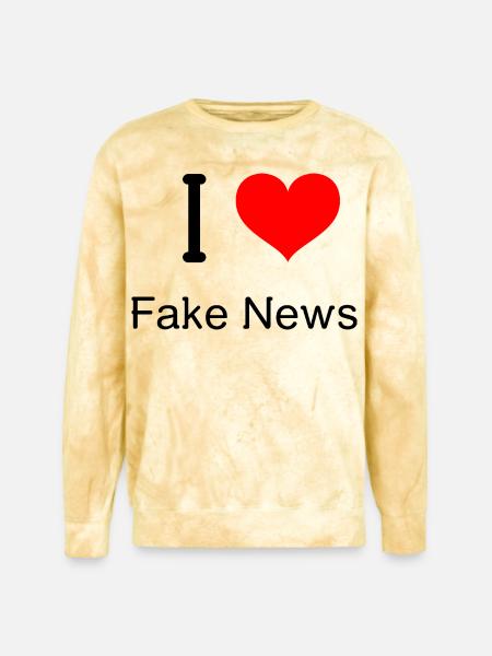 i-heart-t-shirt-template-a27_-1- - Unisex Colorblast Crewneck Sweatshirt - citrine