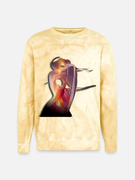 The Phantom Rhapsody - Unisex Colorblast Crewneck Sweatshirt - citrine